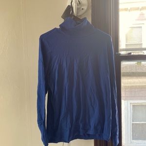 Blue Chicos Turtleneck